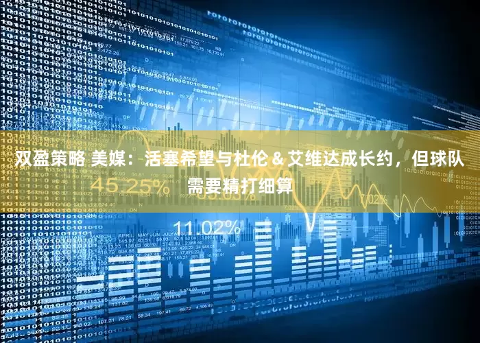 双盈策略 美媒：活塞希望与杜伦＆艾维达成长约，但球队需要精打细算
